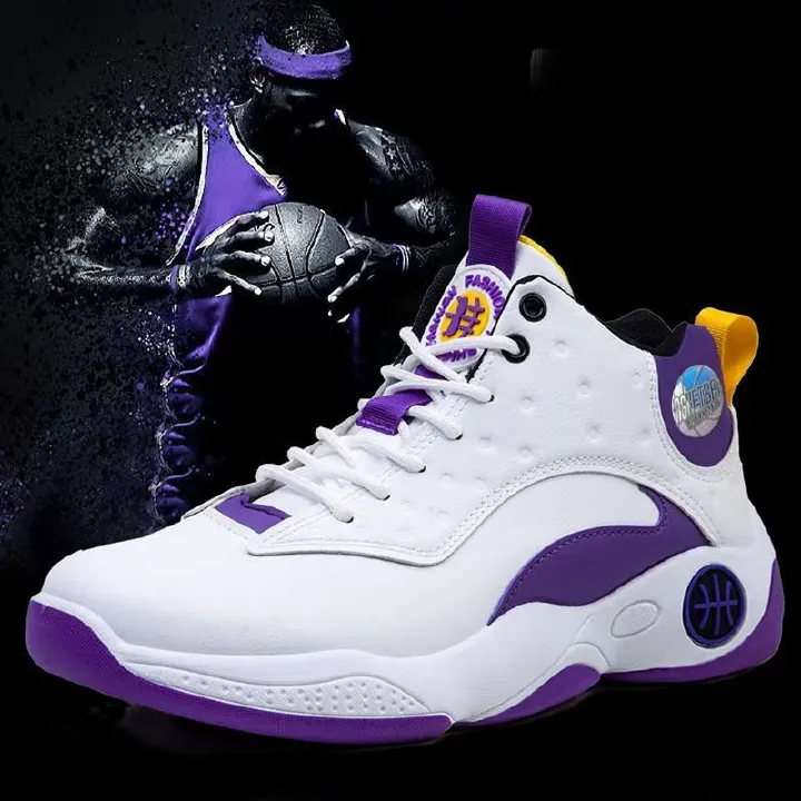 Men's Basketball Shoes Wear-Resistant Anti-Slip Sports High Quality Sports Shoes