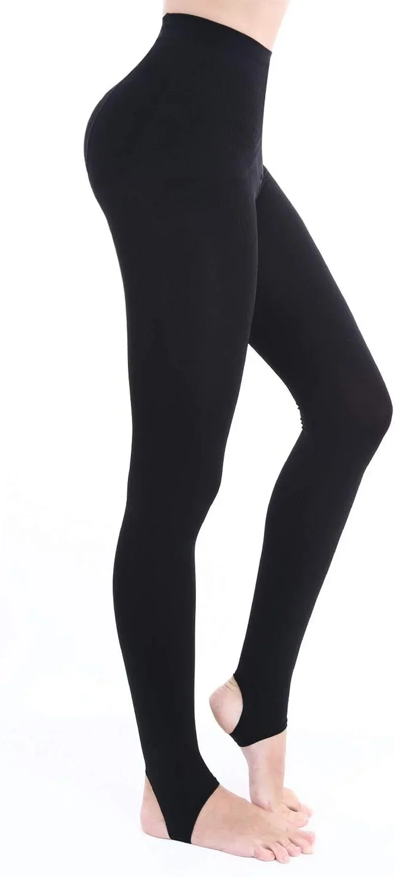 Slimming Compression Pantyhose 15-20mmHg Opaque Firm Support Medical Graduated Compression Stockings for Edema Support