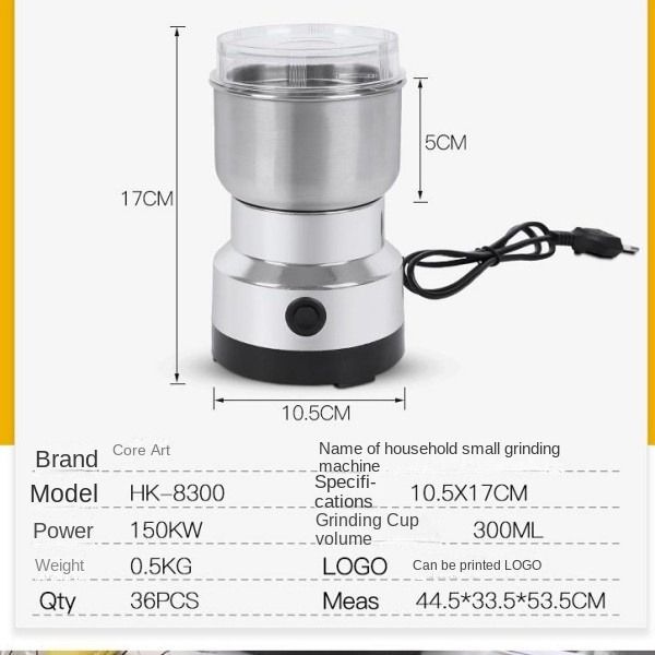 Household small mill coffee grinder stainless steel mill Specialty Tools & Gadgets
