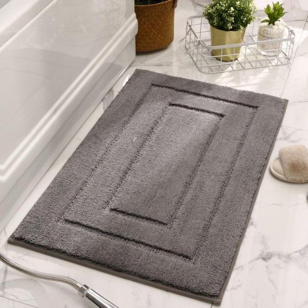 Thickened Bathroom Absorbent Mat Bathroom Door Mat Non-Slip Entry Home Carpet  Area Rugs
