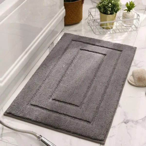 Thickened Bathroom Absorbent Mat Bathroom Door Mat Non-Slip Entry Home Carpet  Area Rugs