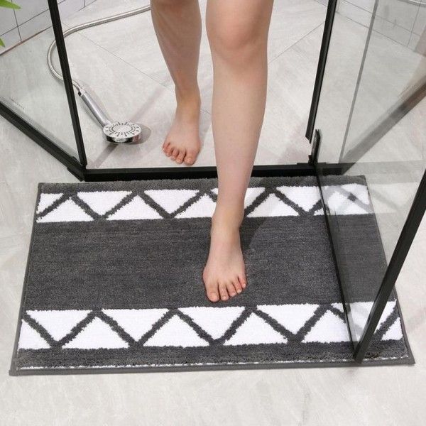 Thickened Toilet Door Mat Absorbent Bathroom Mat Area Rugs