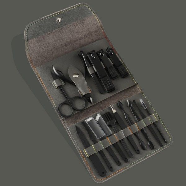 Carbon Stainless Steel 16 Nail Clippers Beauty Nail Manicure Tool Nail Clipper Set  Sets & Kits