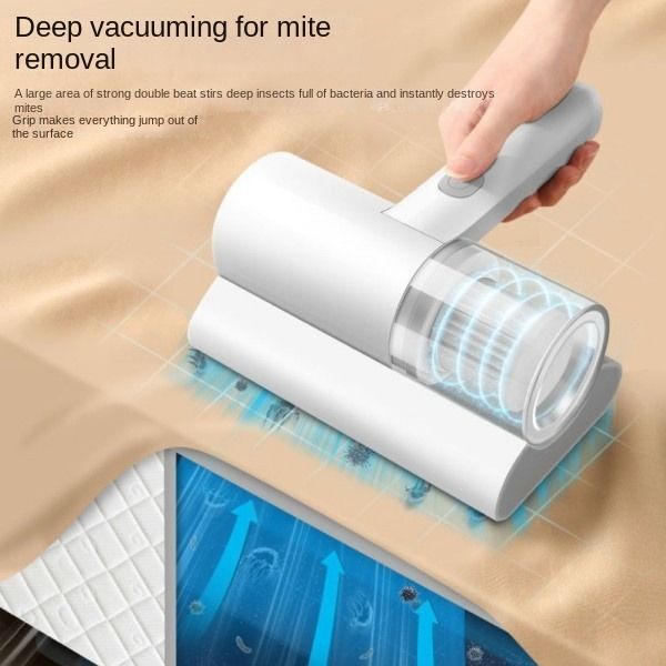 Handheld Mite Control Device Home Smart Charging Wireless Bed Mini Vacuum Cleaner Wet>Dry Vacuums