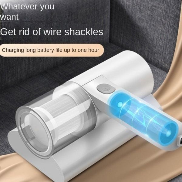Handheld Mite Control Device Home Smart Charging Wireless Bed Mini Vacuum Cleaner Wet>Dry Vacuums