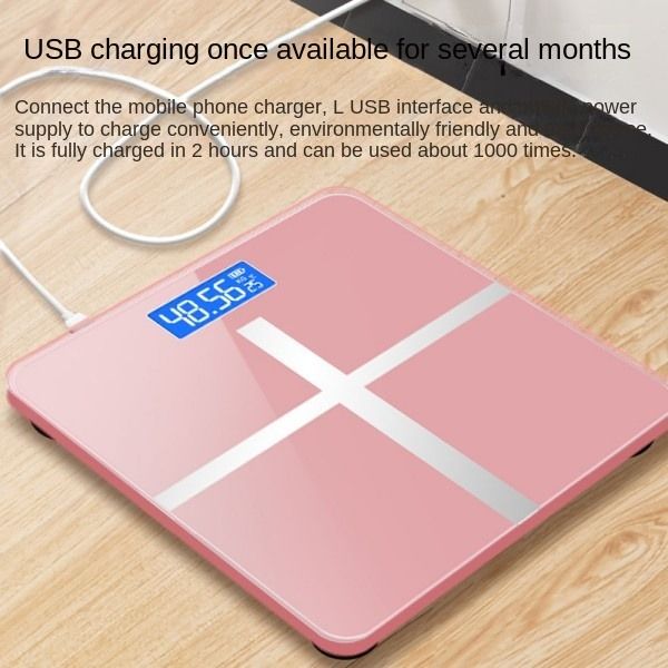 Electronic Call Smart Charging Home Small Cute Student Dormitory Adult Precision Body Scale