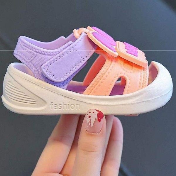 Soft, Wear-Resistant And Anti-Slip Children's Walking Shoes, Cute Cartoon Sandals For Boys And Girls