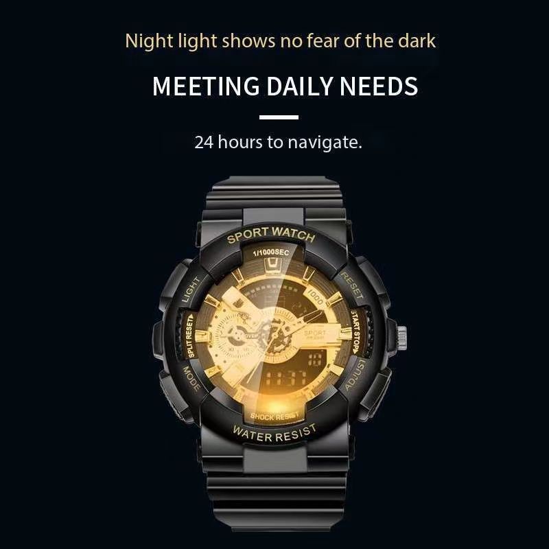 Hot electronic watch male student personality trend unicorn junior high school sports waterproof alarm clock multi-functional watch