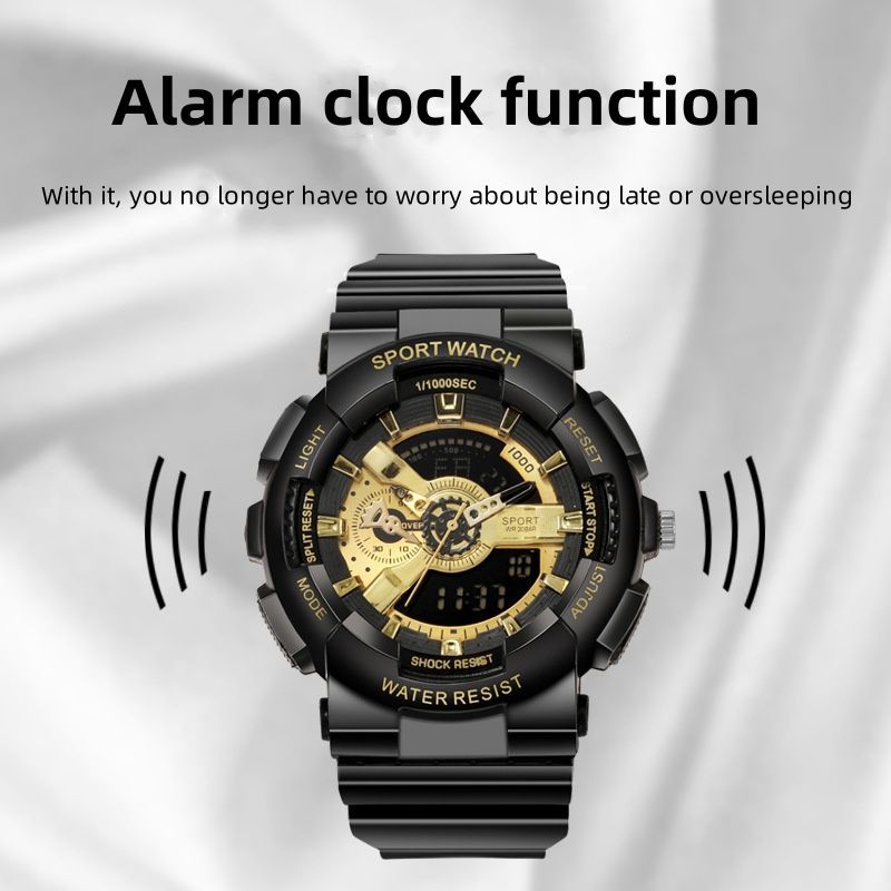 Hot electronic watch male student personality trend unicorn junior high school sports waterproof alarm clock multi-functional watch