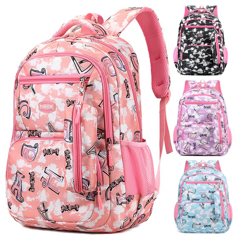 Backpack trend girl primary school pen bag bag Korean men and women leisure small fresh backpack