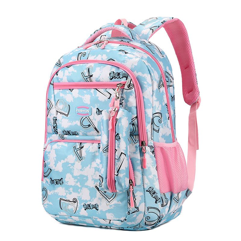 Backpack trend girl primary school pen bag bag Korean men and women leisure small fresh backpack
