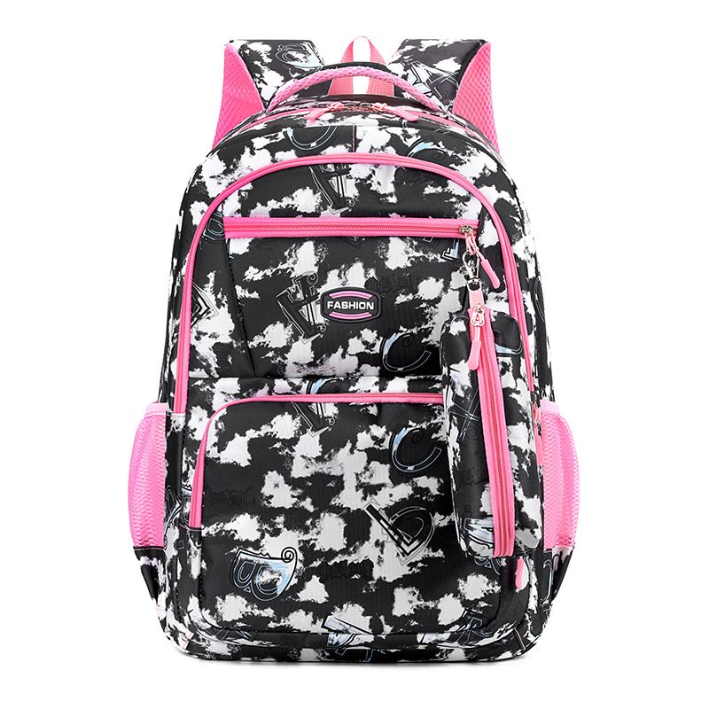 Backpack trend girl primary school pen bag bag Korean men and women leisure small fresh backpack