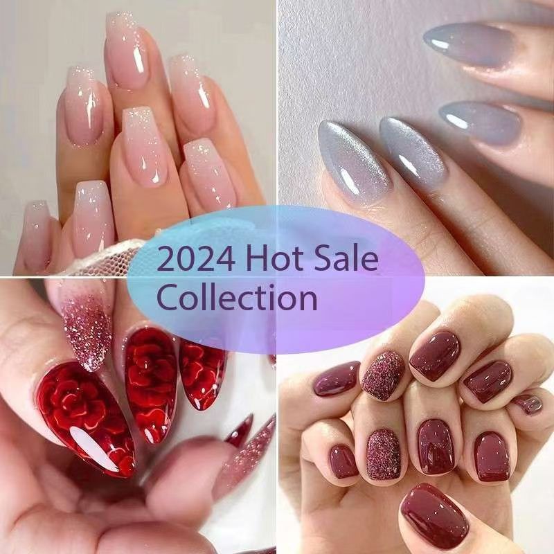 New women's wear nail products removable nail iron nail sheet ice Instagram style fashion nail art