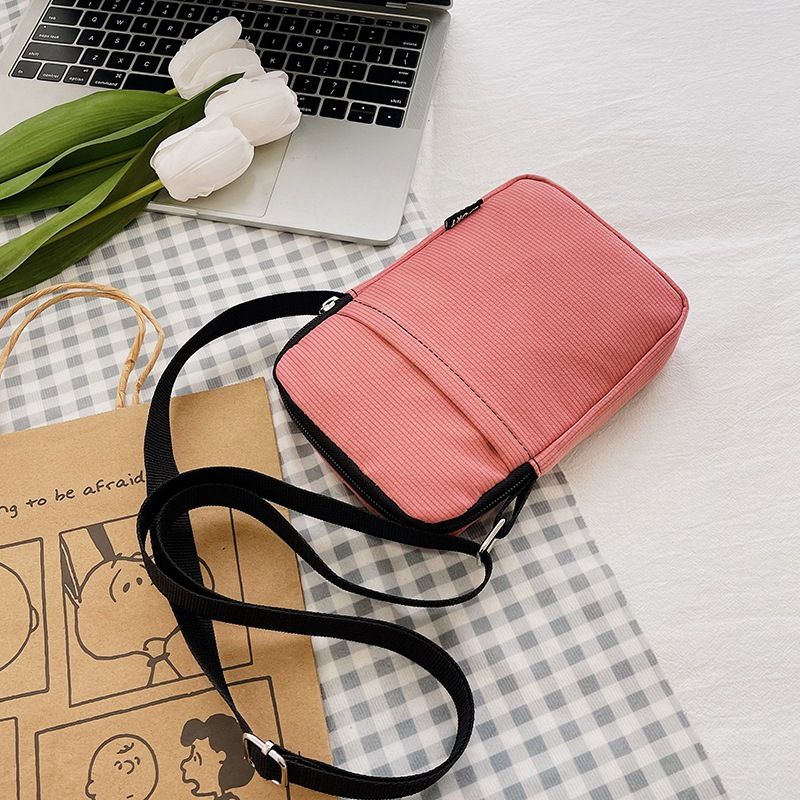 New fashion mobile phone bag Women's Courier bag with mini cross body bag hanging neck coin bag vertical handbag