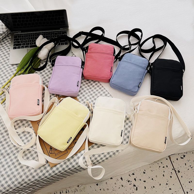 New fashion mobile phone bag Women's Courier bag with mini cross body bag hanging neck coin bag vertical handbag