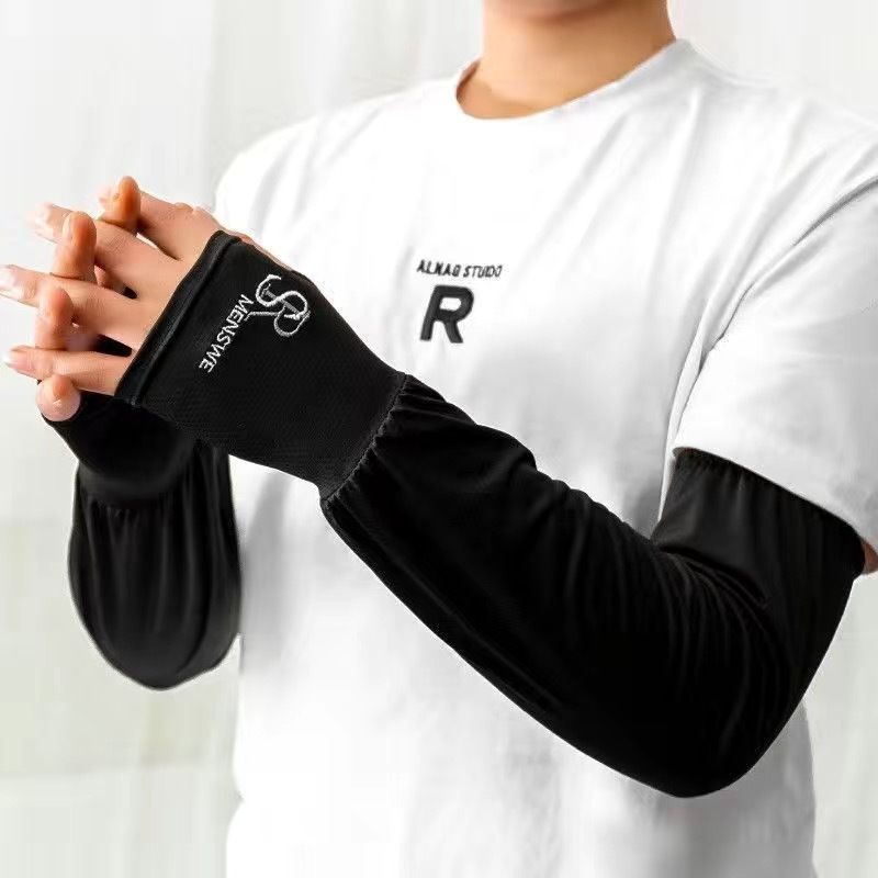 SR Ice Sleeve men's outdoor sleeve loose summer riding and driving sun protection UV protection riding arm burst