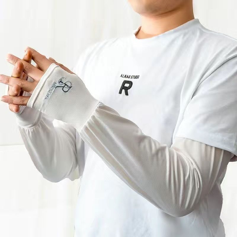 SR Ice Sleeve men's outdoor sleeve loose summer riding and driving sun protection UV protection riding arm burst