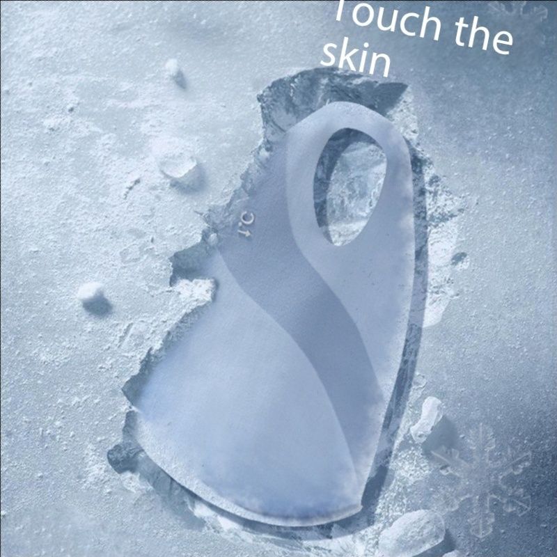 Ice Non-trace ultra-thin 3d sunscreen Mask Women's Eye Protection Angle Summer UV protection fashion High appearance level visor