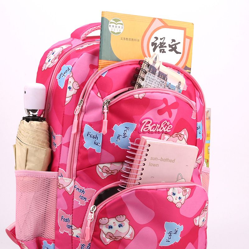 New two-piece pen bag trend backpack schoolbag male and female students Korean backpack school bag for middle and high school students campus school bag