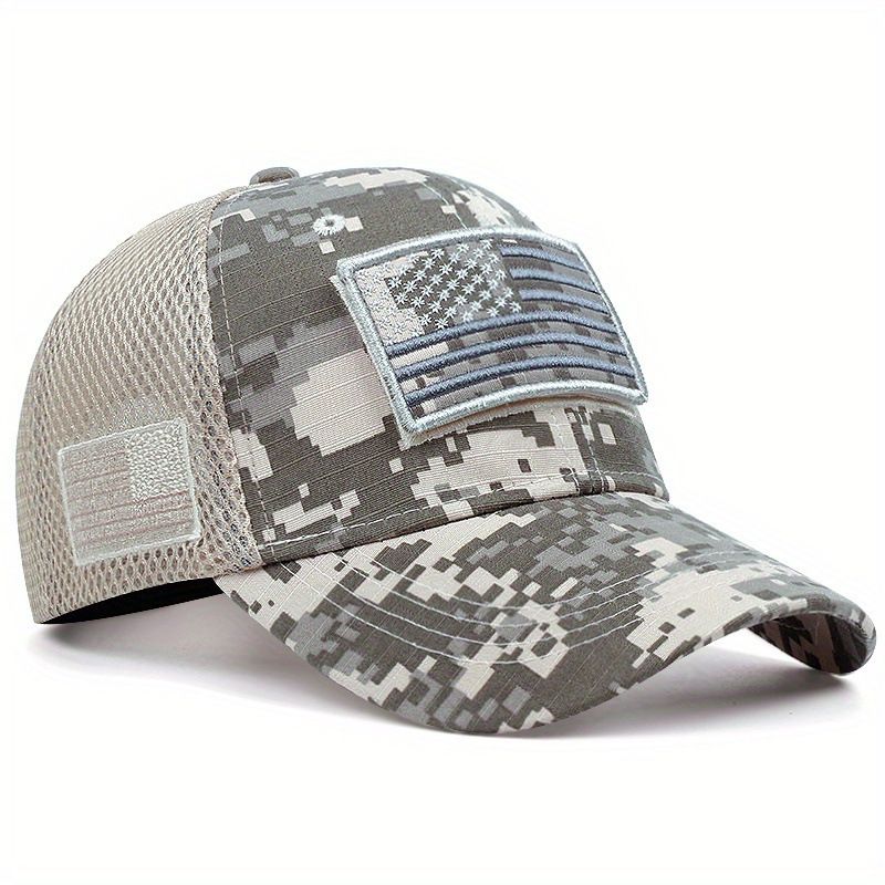 Trend fishing caps Summer camo men's and women's caps camo baseball caps net caps Sports caps