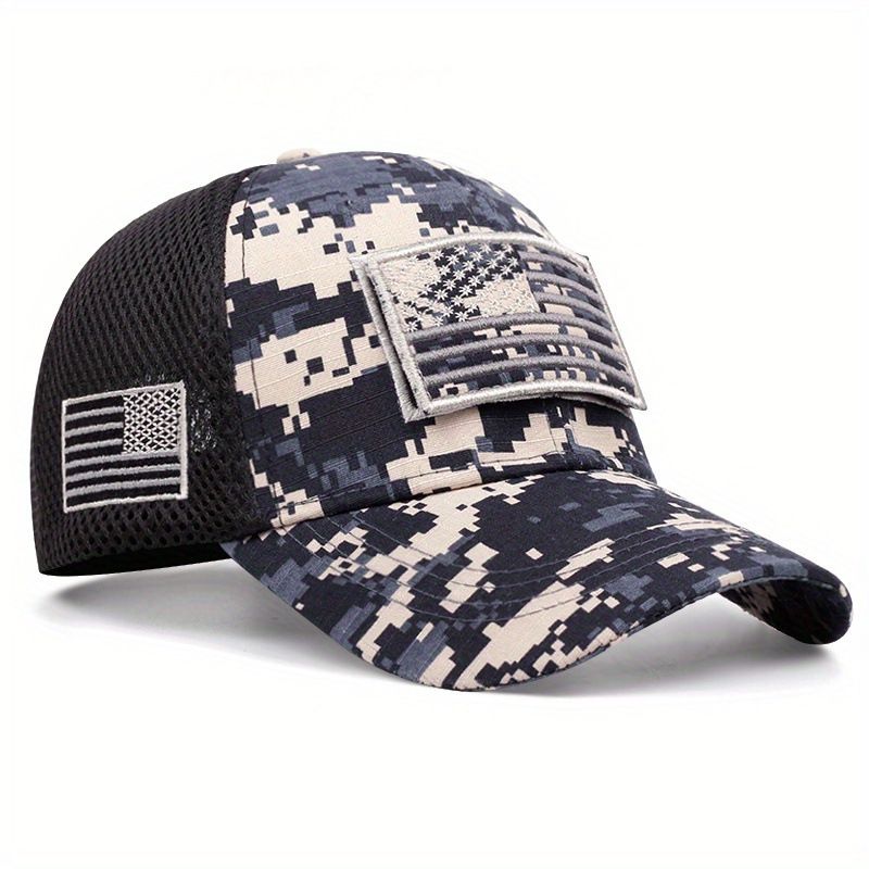 Trend fishing caps Summer camo men's and women's caps camo baseball caps net caps Sports caps