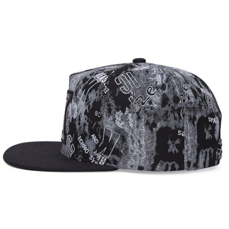 Trendy men's K-letter baseball cap Hip Hop snapback hat Embroidered hat