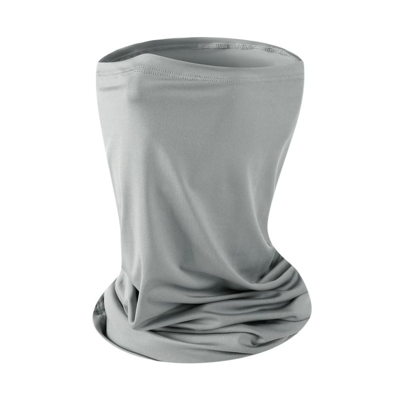 Ice silk headscarf, summer thin, versatile magic mask, men's and women's bicycle moisture-wicking, multi-functional versatile scarf