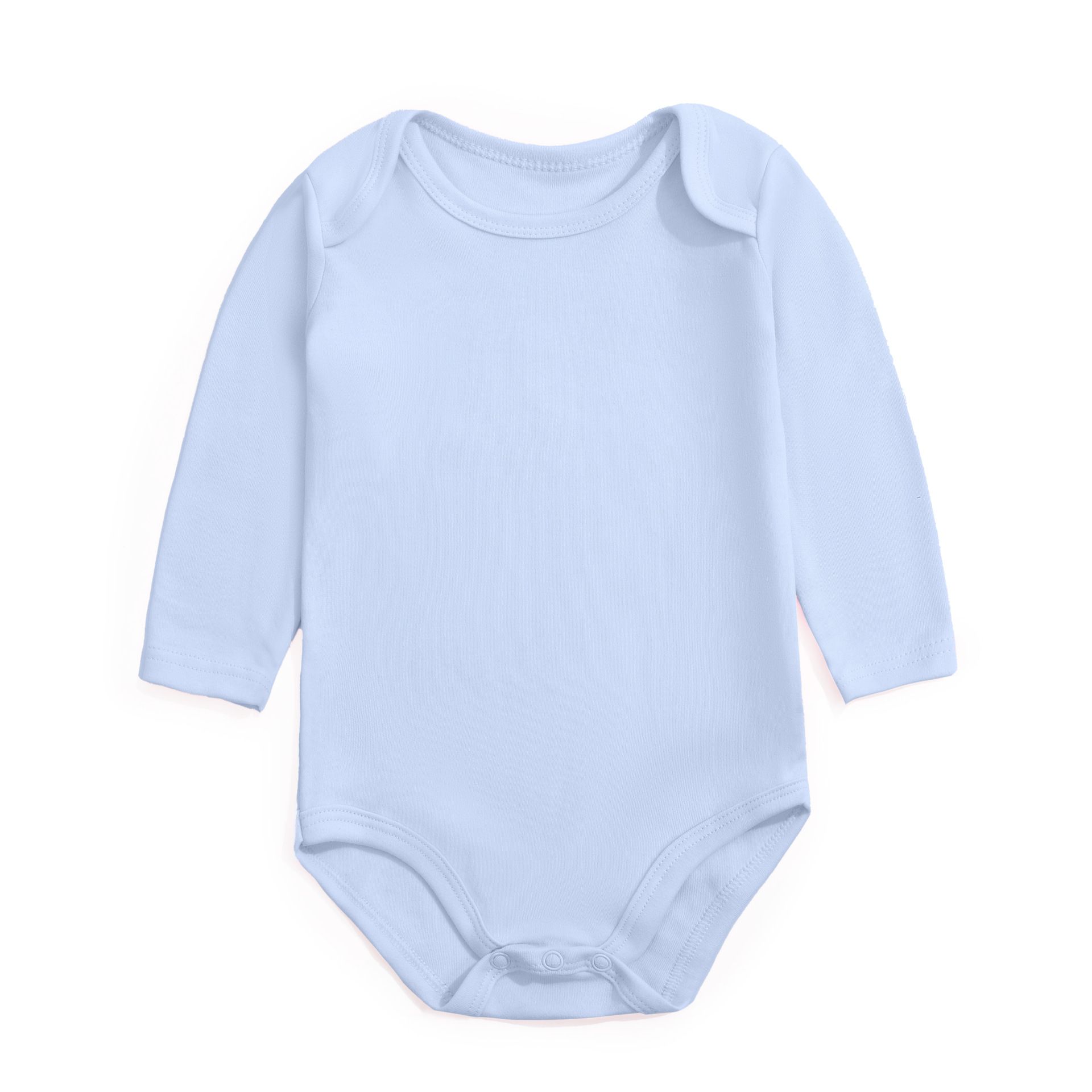 Solid-color long-sleeved cotton triangular halter jacket, infant and toddler plain-color fart jacket, children's one-piece crawling suit