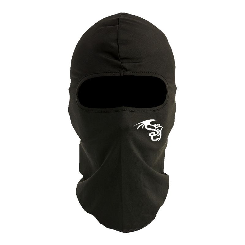 Outdoor luminous head cover, sun protection ice silk motorcycle head cover, men's and women's bicycle neck cover, breathable sports cycling mask