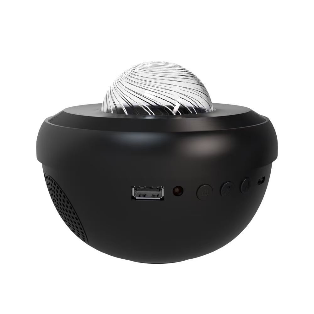 New products: Vortex Aurora Starry Sky Projection ambient light, Night Light, Bedroom Full sky Stars, Bluetooth Music Bowl Light