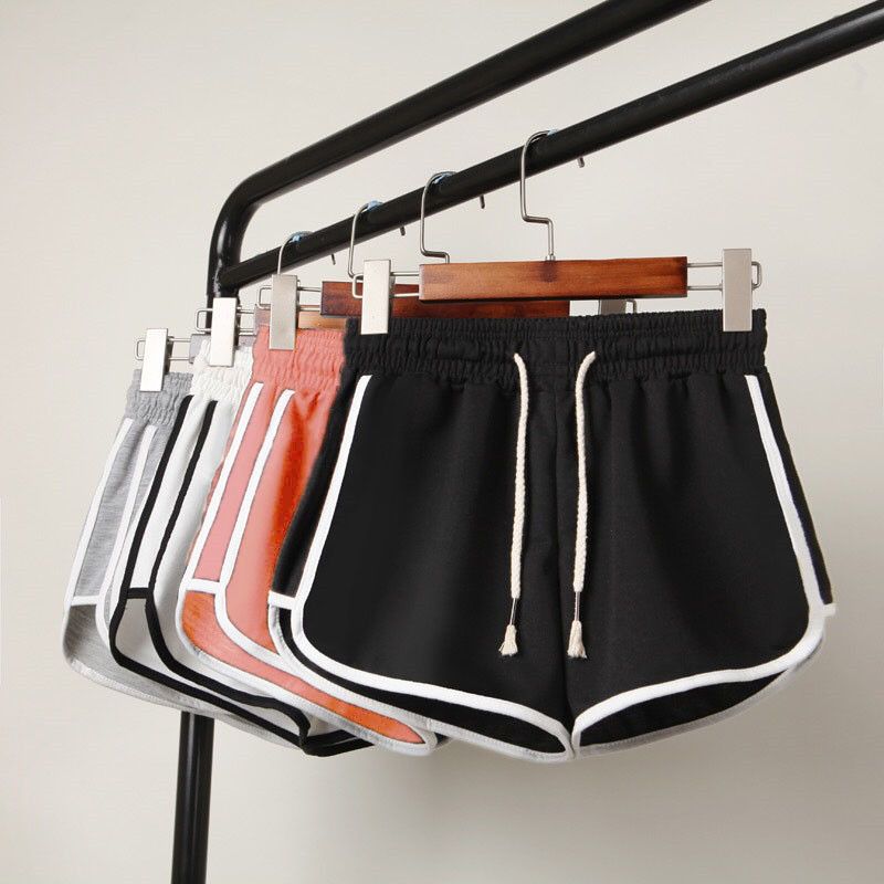 New sporty three-inch pants, yoga slimming loose home casual shorts, women's hot pants, and student girl shorts