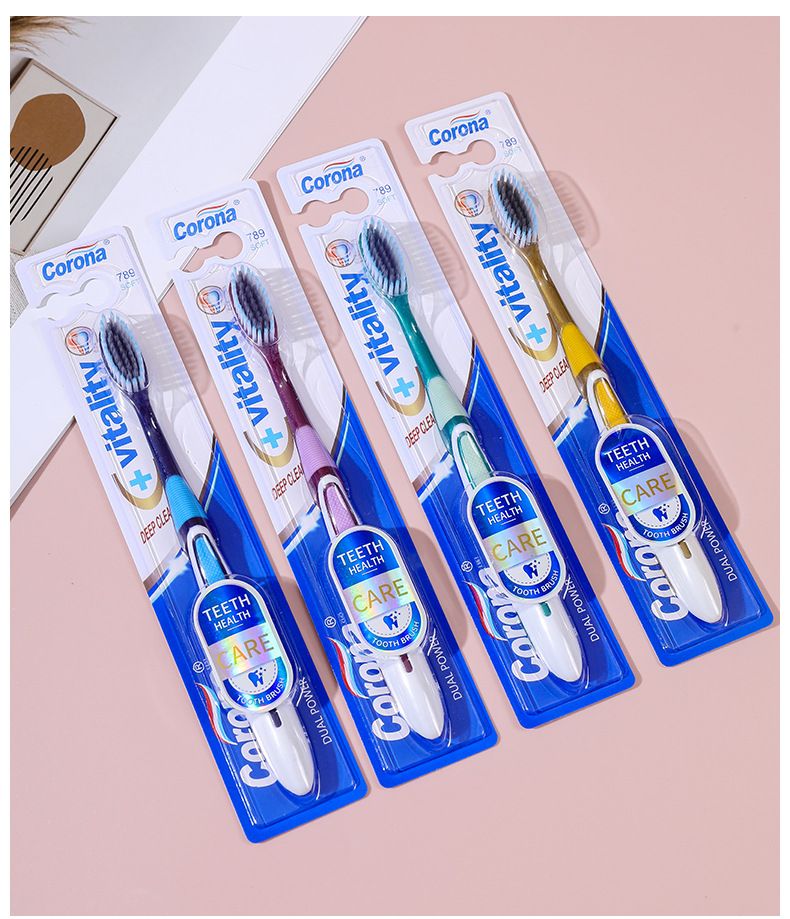 High-end adult soft-bristled toothbrush with high-density bristle arrangement, high-quality soft-bristled toothbrush that does not harm the gum quality