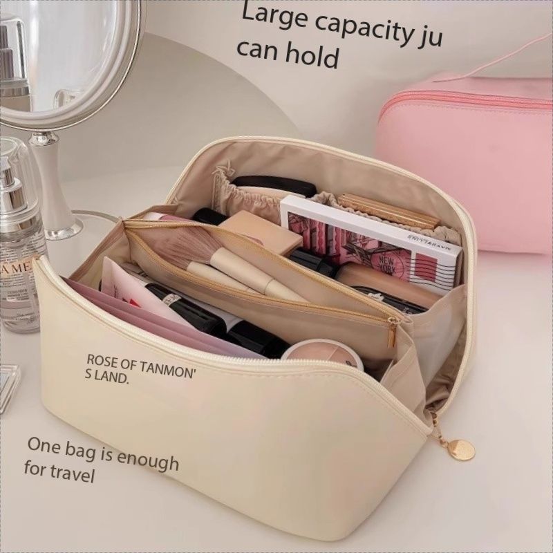 Makeup Organizer Female Toiletry Kit Bag Make Up Case Storage Pouch Luxury Lady Box, Cosmetic Bag, Organizer Bag For Travel Zip