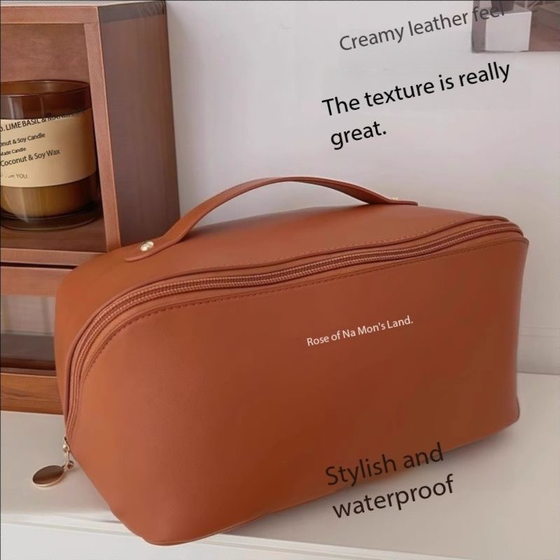Makeup Organizer Female Toiletry Kit Bag Make Up Case Storage Pouch Luxury Lady Box, Cosmetic Bag, Organizer Bag For Travel Zip