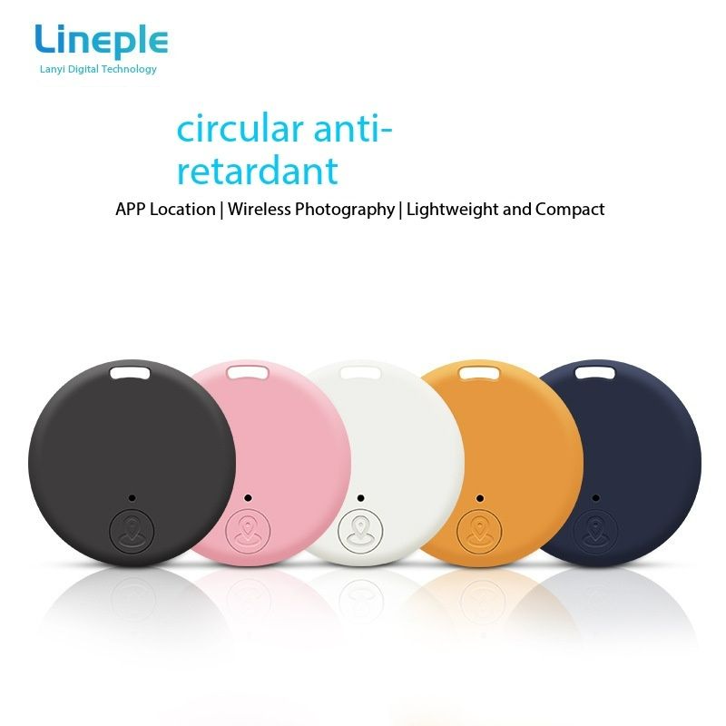 Mini GPS Locator AntiLost Alarm Wallet Keychain Smart Tag Bluetooth-Compatible Tracer Keychain Dog Pet Child Tracker Key Finder