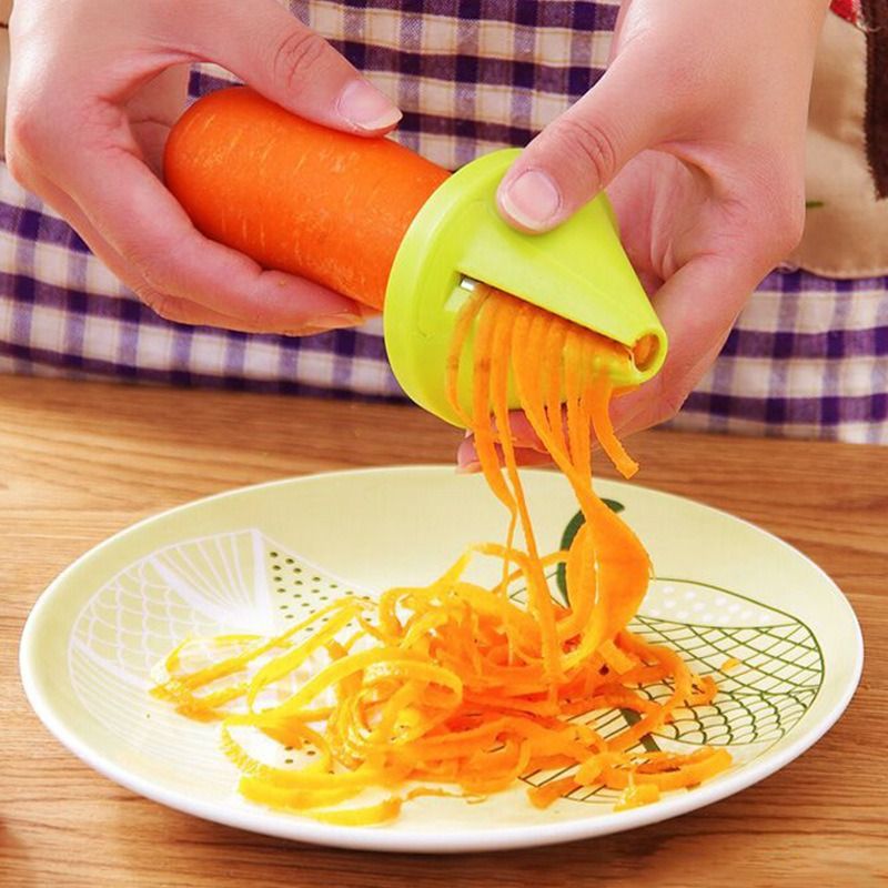 Kitchen Rotating ShredderSpiral Peeler Manual Vegetable Slicer Fruit Potato Radish Grater Kitchen Gadgets Kitchen Accessories