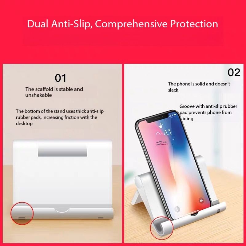 Best-selling desktop portable phone stand, foldable lazy person's tablet holder, phone stand