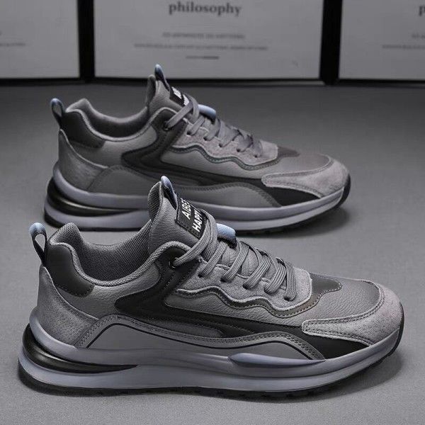 Men's Waterproof Non-Slip Work Leisure Forrest Gump Sports Work Daddy Shoes  Sneakers
