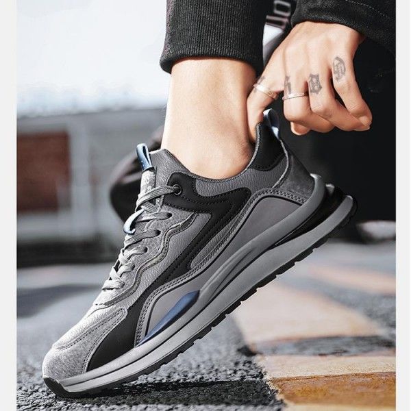 Men's Waterproof Non-Slip Work Leisure Forrest Gump Sports Work Daddy Shoes  Sneakers