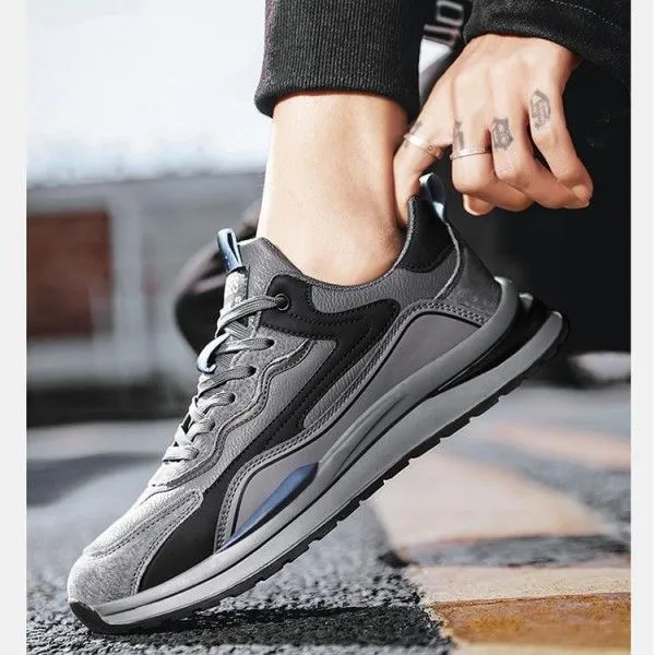 Men's Waterproof Non-Slip Work Leisure Forrest Gump Sports Work Daddy Shoes  Sneakers