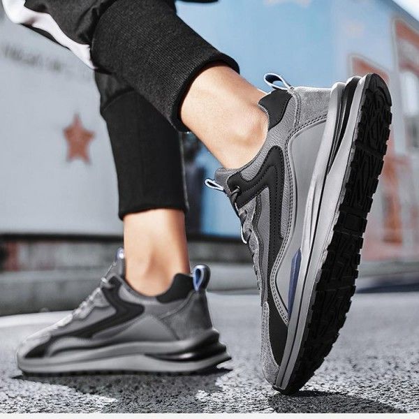Men's Waterproof Non-Slip Work Leisure Forrest Gump Sports Work Daddy Shoes  Sneakers