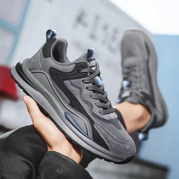 Men's Waterproof Non-Slip Work Leisure Forrest Gump Sports Work Daddy Shoes  Sneakers