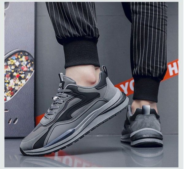Men's Waterproof Non-Slip Work Leisure Forrest Gump Sports Work Daddy Shoes  Sneakers