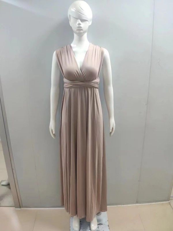 Ladies Can Wear Multi-Rope Crossed Backless Sexy Bandage Dresses And Evening Gowns In Various Ways