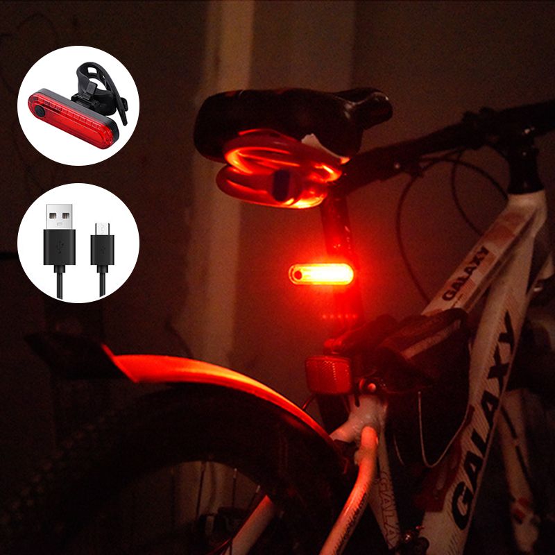 Bicycle light  Taillight Headlight Accessories  Cycling USB Charging Safety Warning Adjustable Stand Highlight LED Lamp Meet An EmergencyBeads Waterproof And Safe
