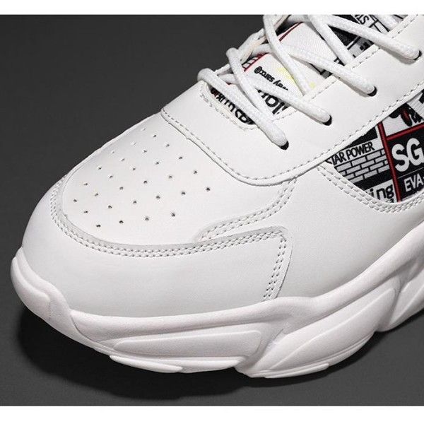 Men's Front Lace-Up Breathable Comfortable Casual Sneakers  Walking