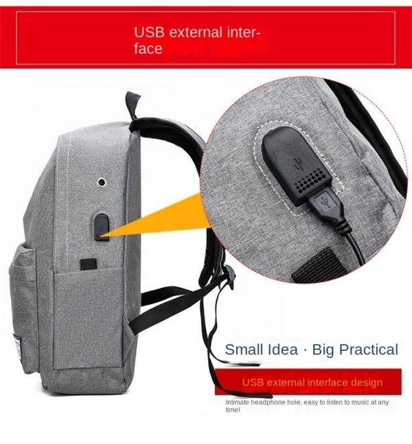 Travel Backpack Large Capacity College Style Casual Fashion Backpack