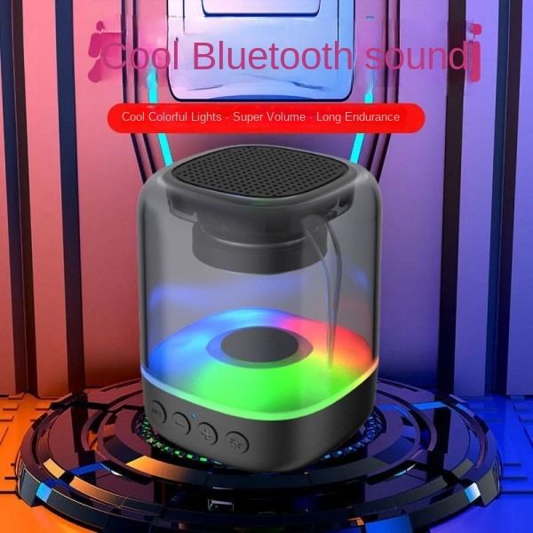 Bluetooth 5.0 Cool Rgb Mobile Outdoor Mini Portable Wireless Speaker