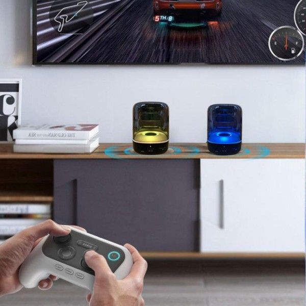 Bluetooth 5.0 Cool Rgb Mobile Outdoor Mini Portable Wireless Speaker