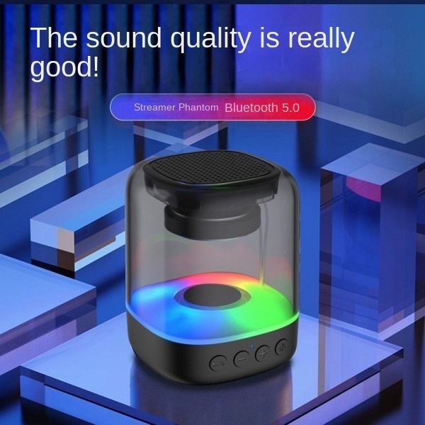 Bluetooth 5.0 Cool Rgb Mobile Outdoor Mini Portable Wireless Speaker